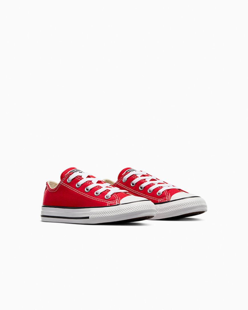 Girls' Converse Chuck Taylor All Star Classic Low Top Shoes Red | AU 3C416S